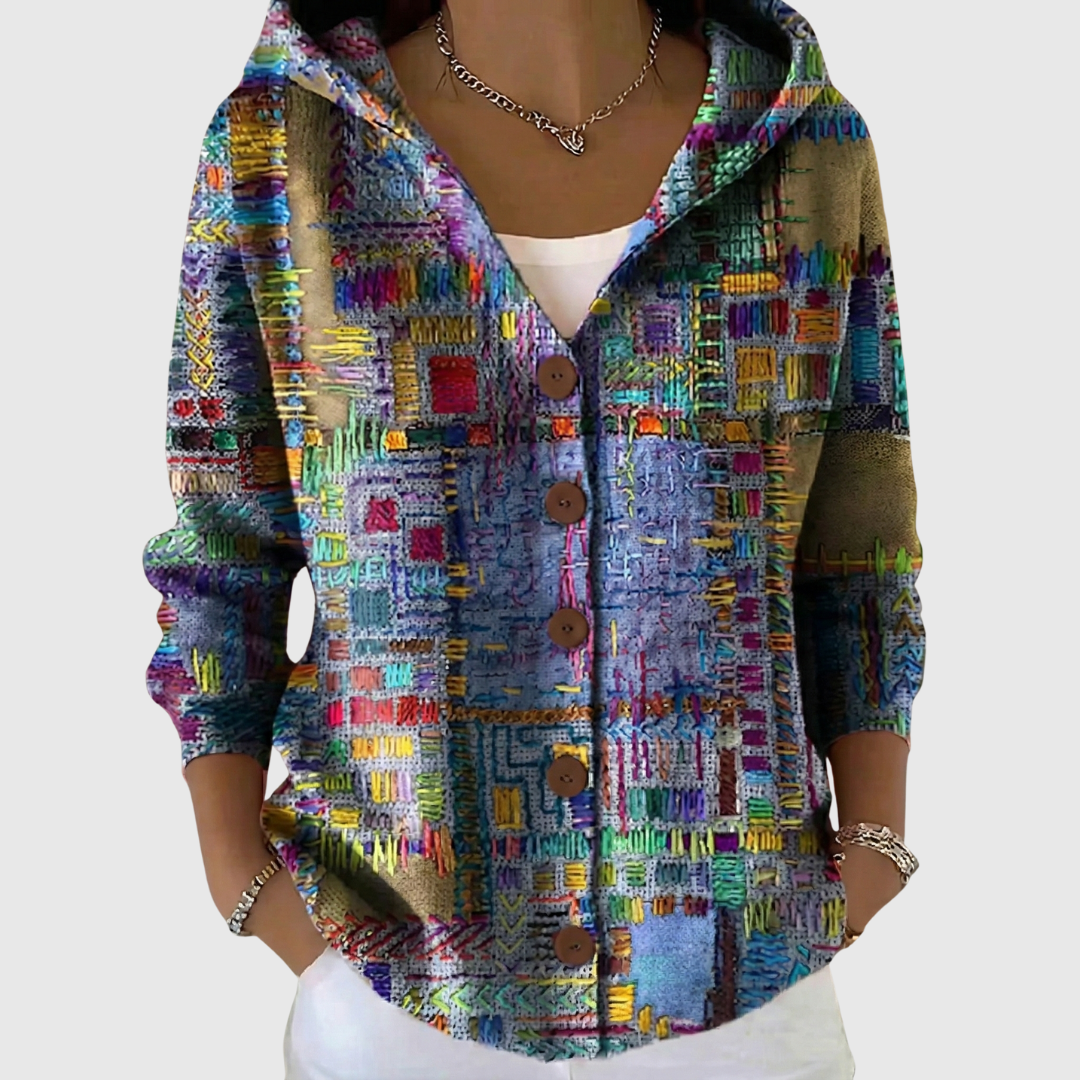 Franka – Wärmender Kapuzencardigan – Bild 1