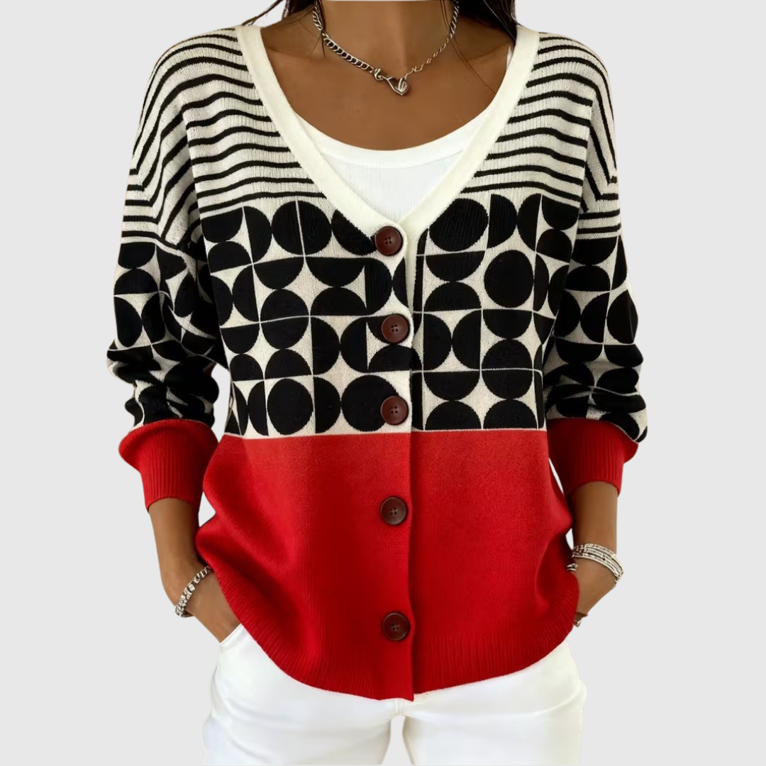 Carla – Geknöpfter Wohlfühlcardigan – Bild 1