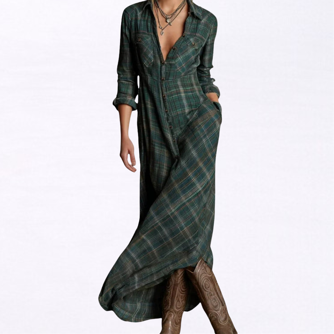 Gabriele – Fließendes Maxikleid – Bild 1