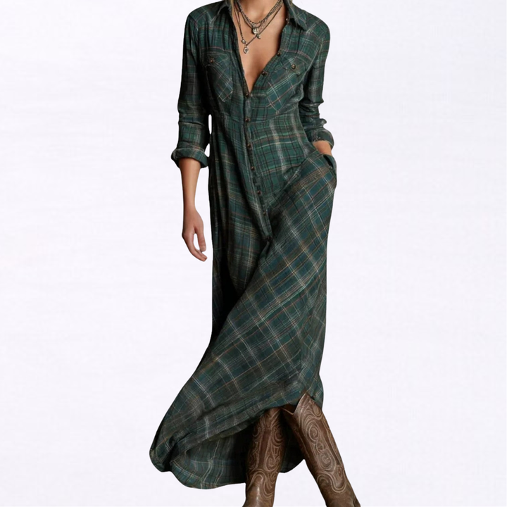 Gabriele – Fließendes Maxikleid – Bild 1