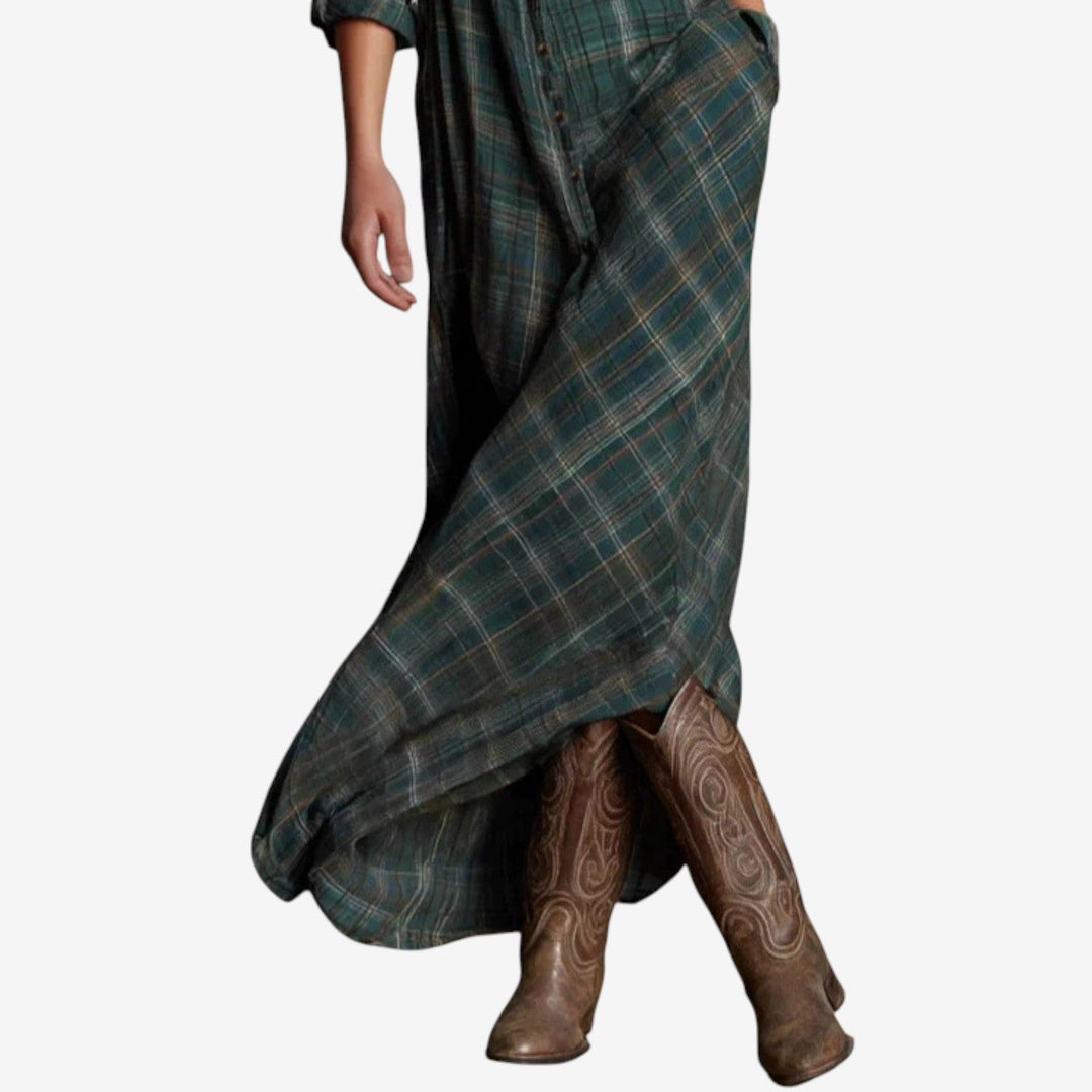 Gabriele – Fließendes Maxikleid – Bild 3
