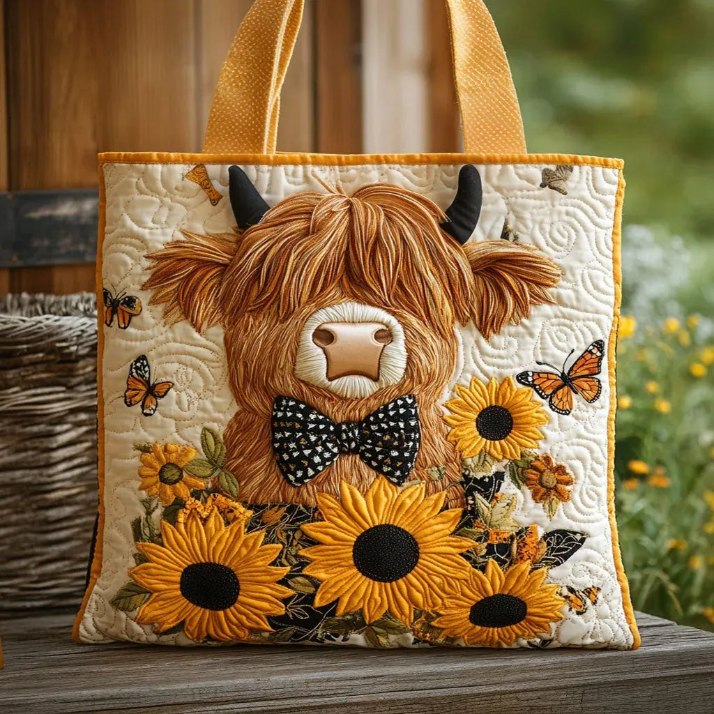 Gepolsterte Tasche mit Schmetterling und Schleife – Bild 1