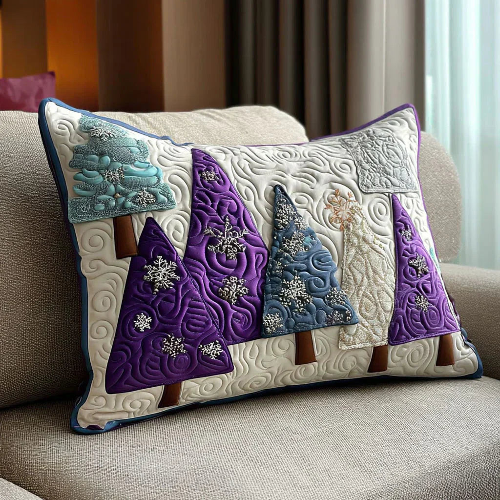 Gepolsterter Kissenbezug - Winter Amethyst – Bild 1