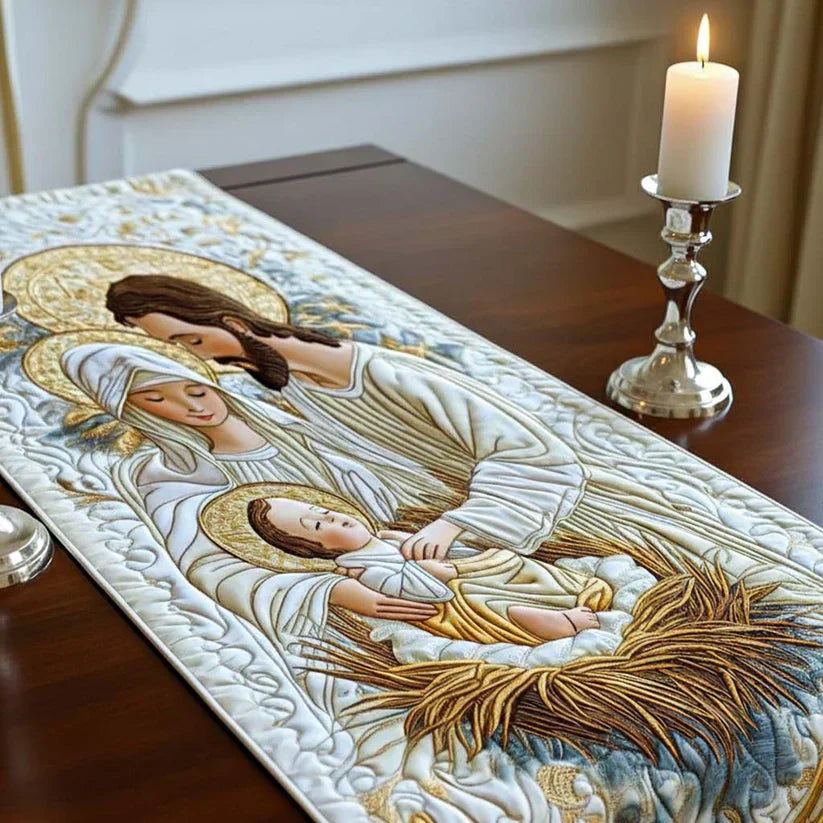 Gepolsterter Tischläufer - Bethlehem Licht – Bild 4