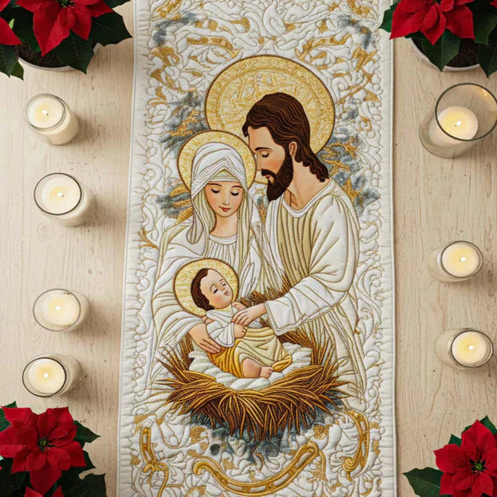 Gepolsterter Tischläufer - Bethlehem Licht – Bild 5