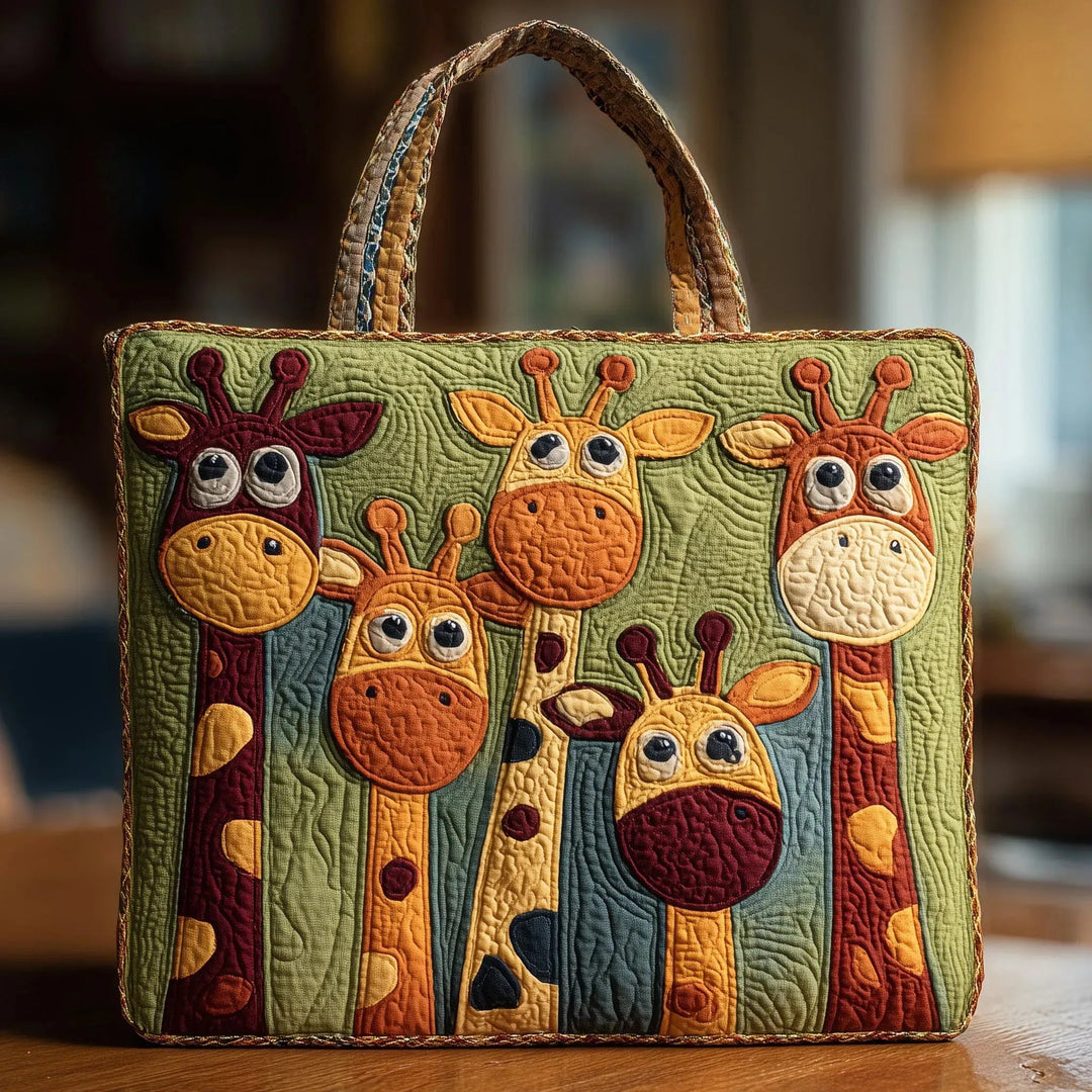Gestreifte Giraffe Tasche – Bild 1