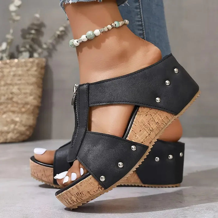 Gigi – Keilsandalen mit bequemem Absatz – Bild 8