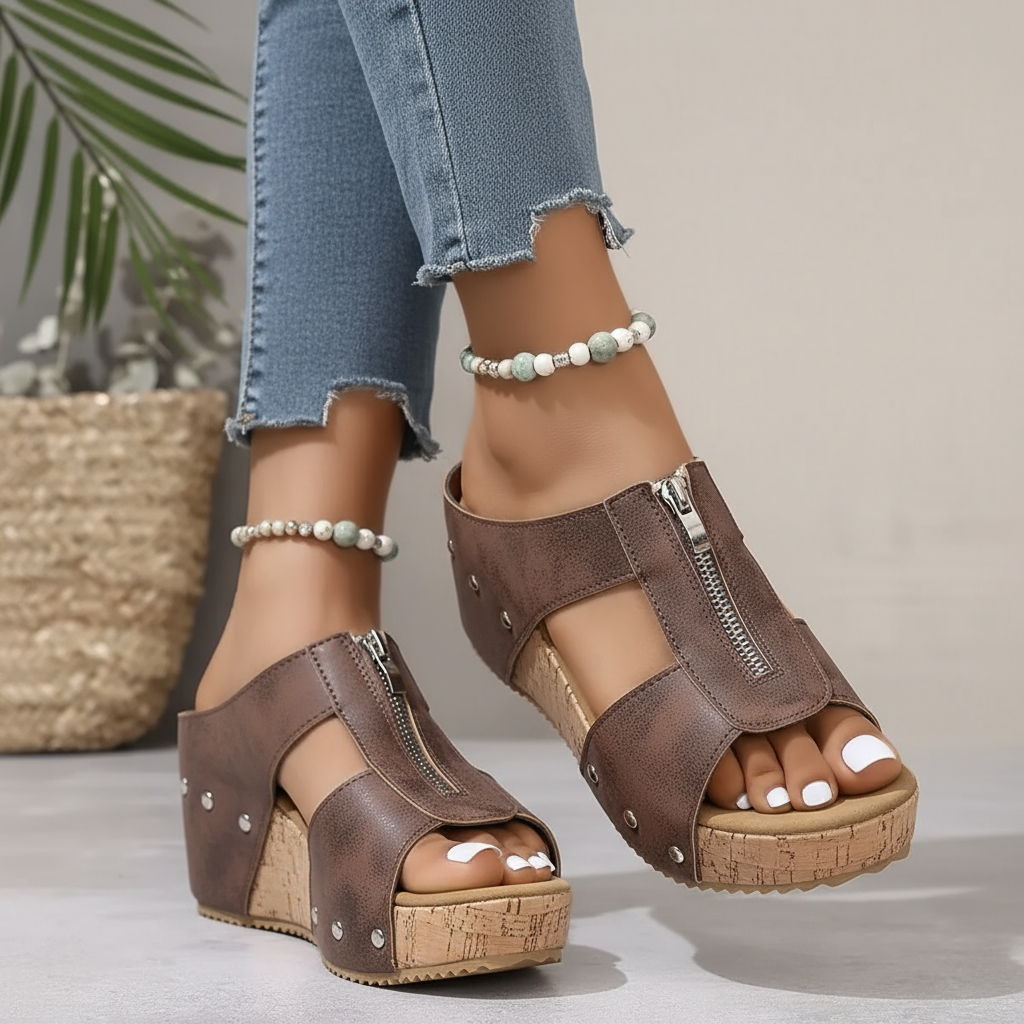 Gigi – Keilsandalen mit bequemem Absatz – Bild 13