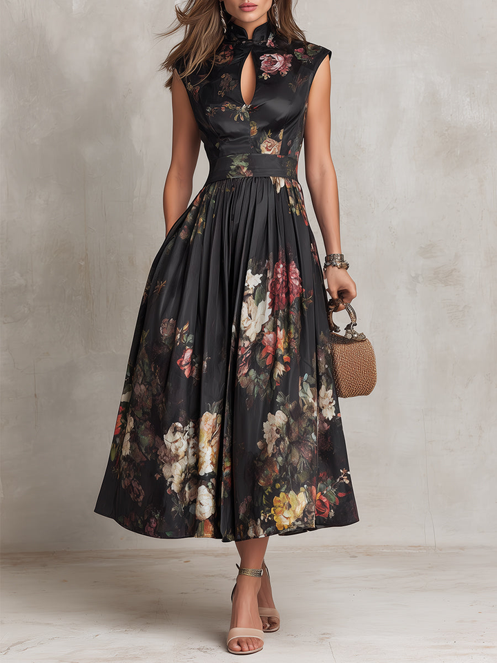 Greta – Plissiertes Midikleid – Bild 1