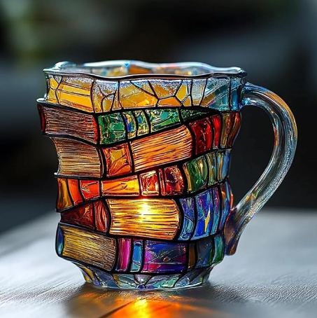 Handgefertigte Mond-Tasse – Bild 1