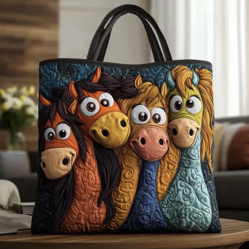 Handgefertigte Pony-Tasche – Bild 1