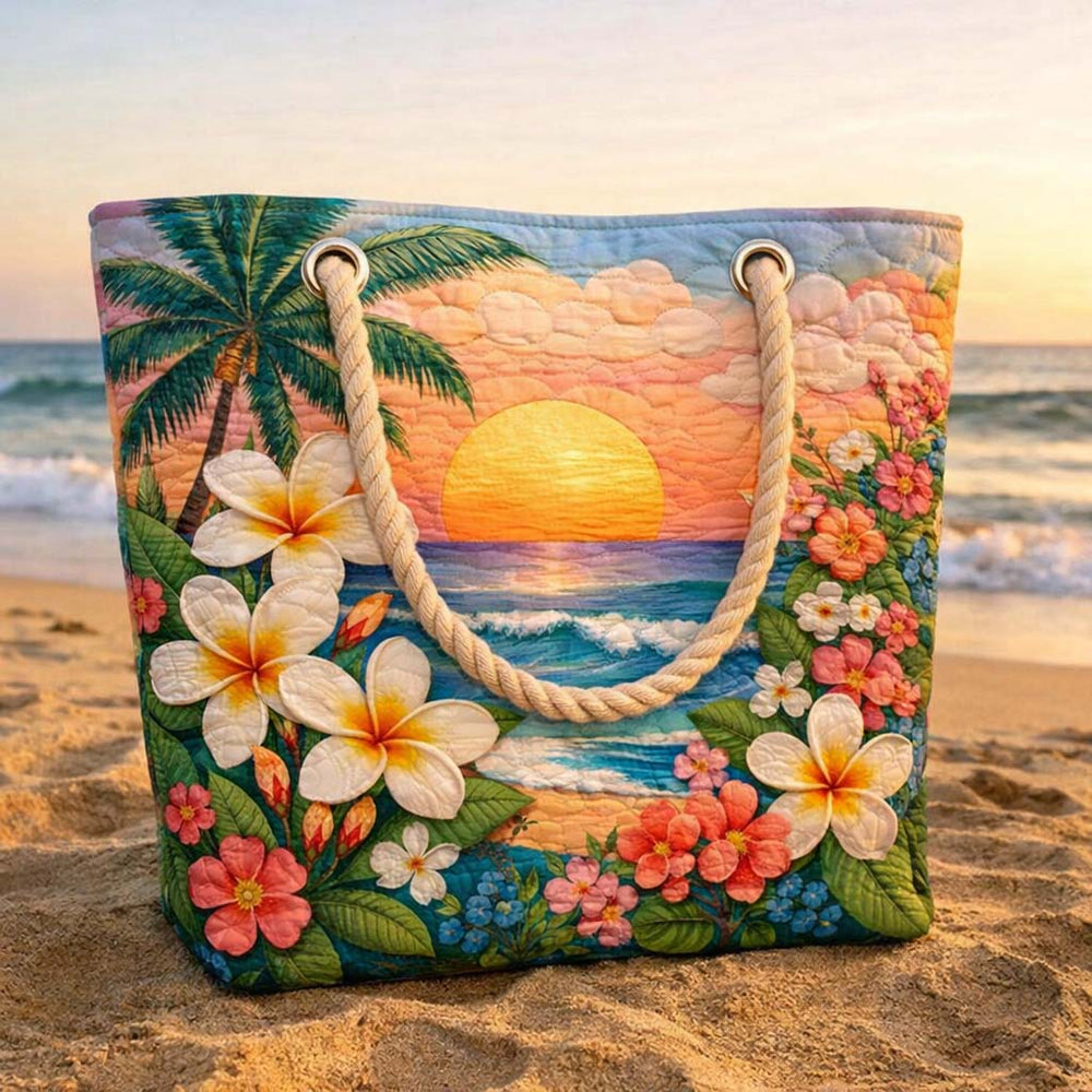 Handgefertigte Strandtasche | Tropische Brise – Bild 2