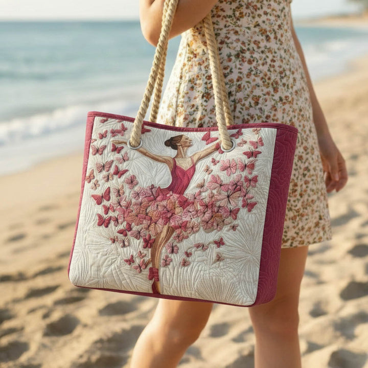 Handgemachte Strandtasche | Ballerina – Bild 1