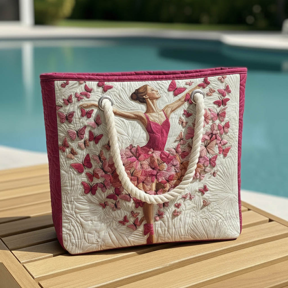 Handgemachte Strandtasche | Ballerina – Bild 2