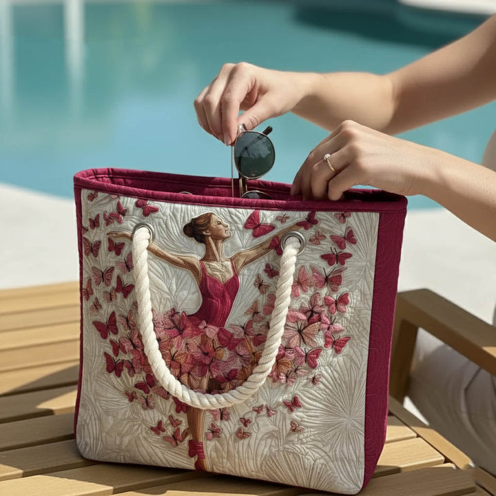 Handgemachte Strandtasche | Ballerina – Bild 3