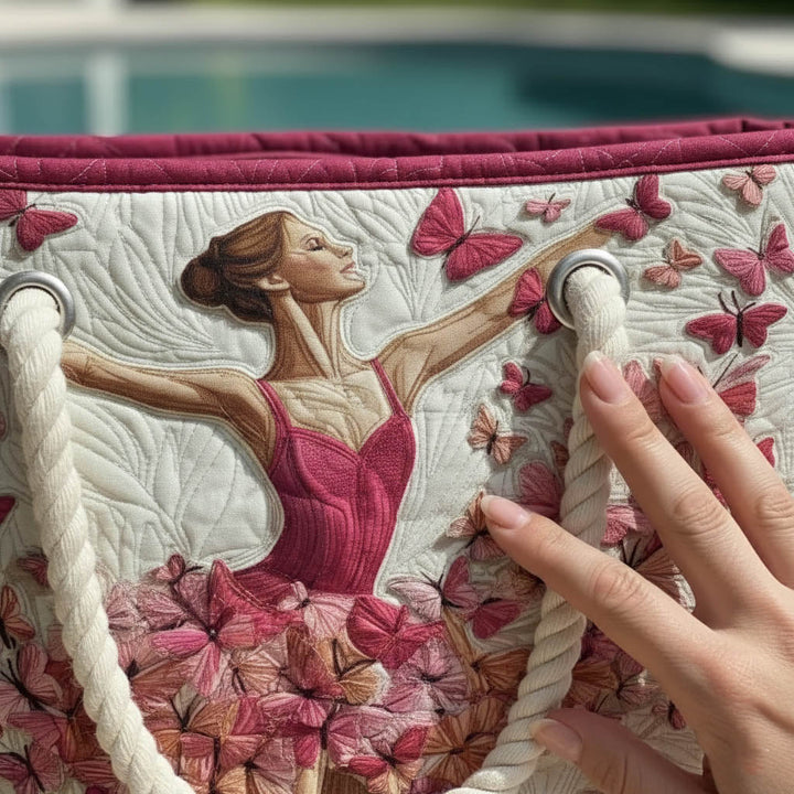 Handgemachte Strandtasche | Ballerina – Bild 4
