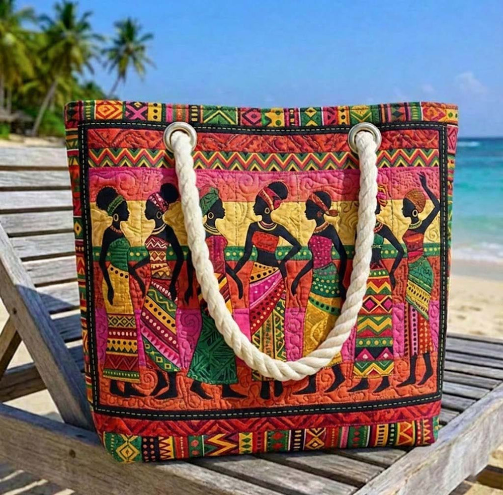 Handgemachte Strandtasche | Melanin Queens – Bild 2