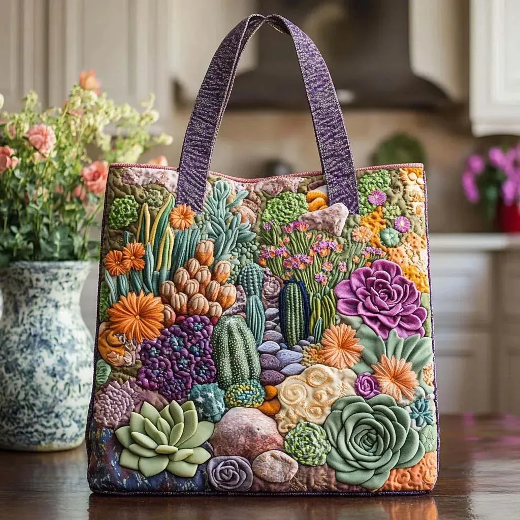 Handgemachte Tasche für Sukkulenten – Bild 1