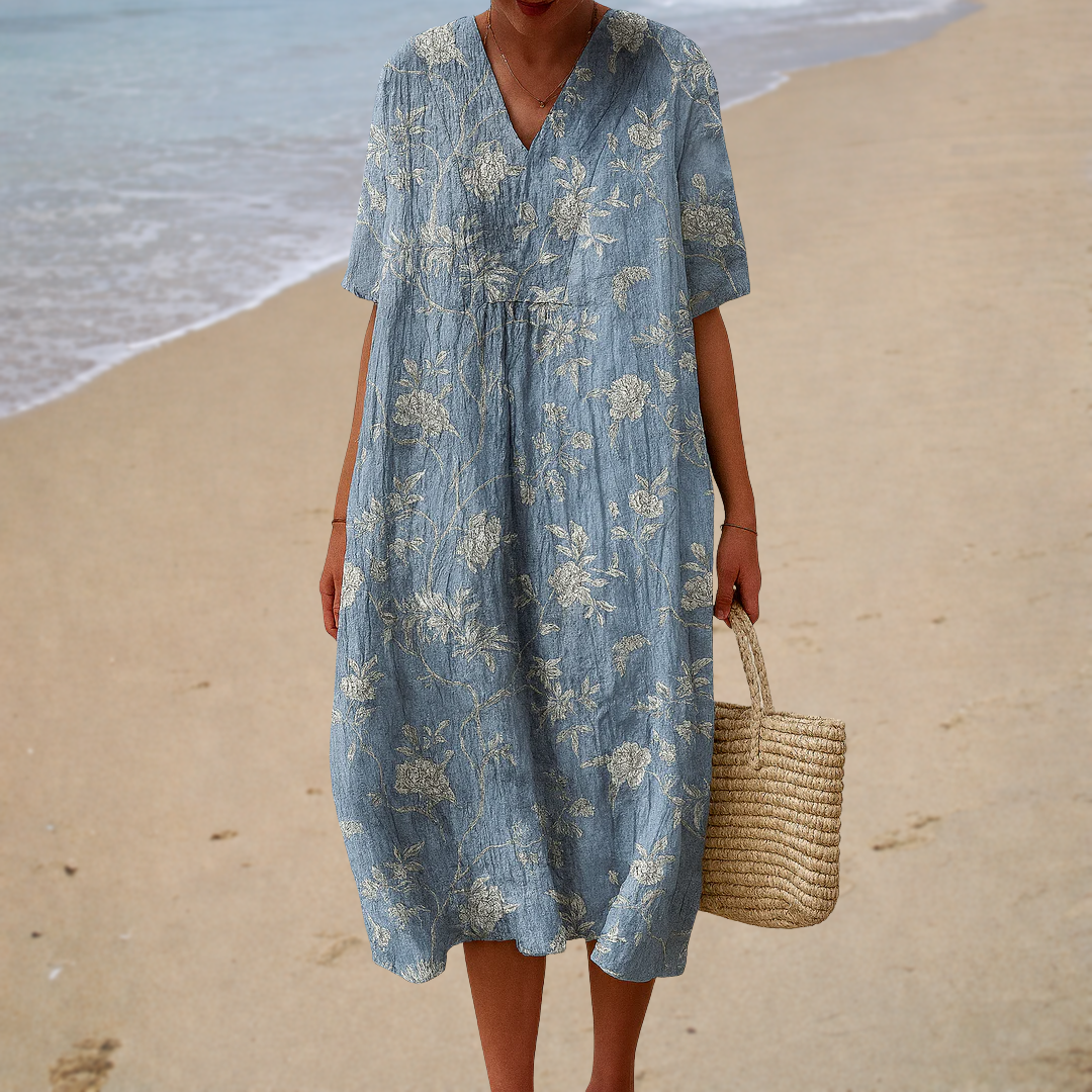 Lara – Gemustertes Sommerkleid – Bild 1