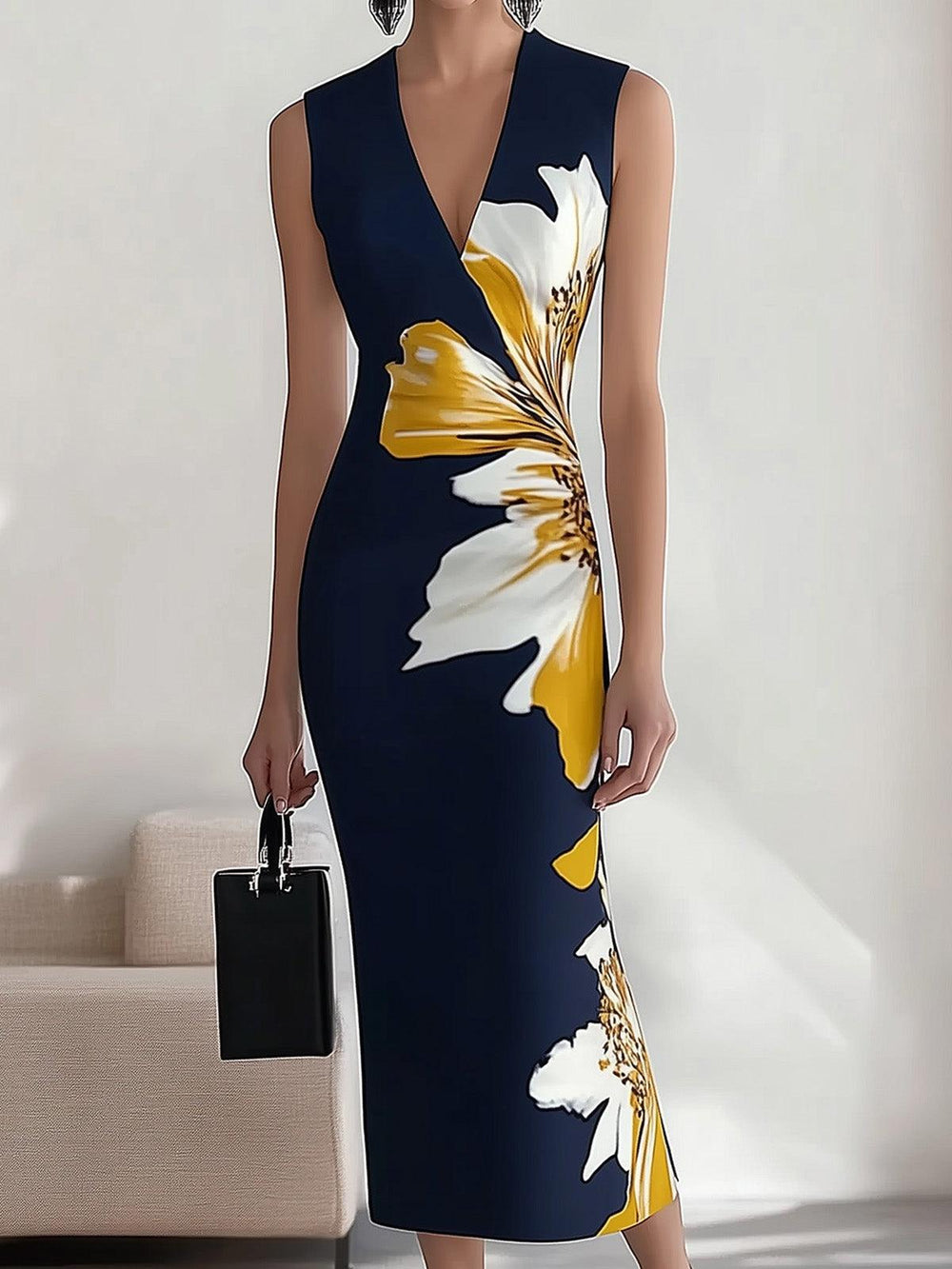 Helene – Glamouröses Midikleid – Bild 2