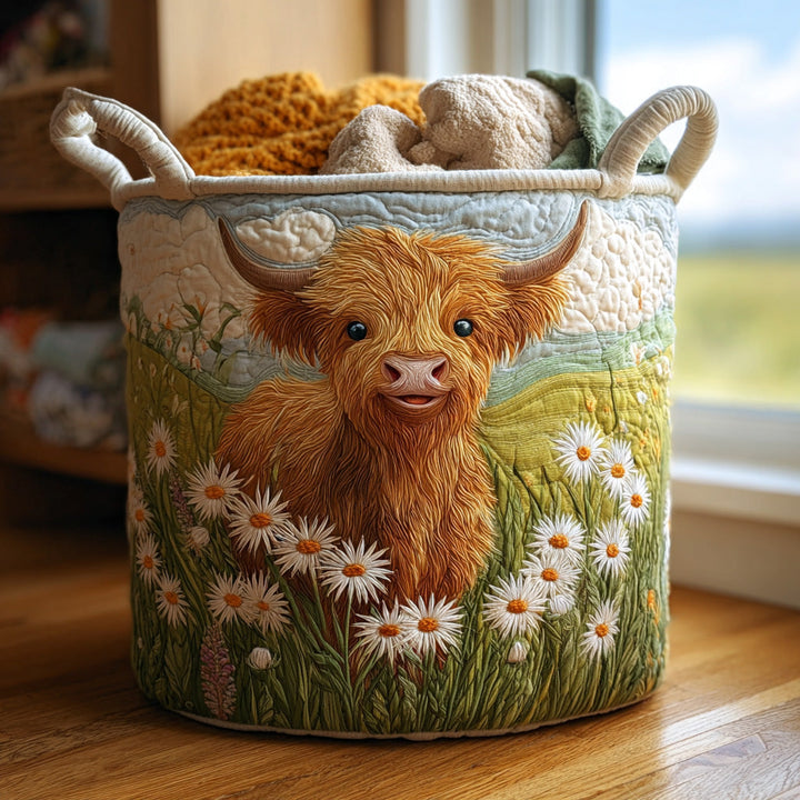 Highlands Charm | Handgefertigter Wäschekorb – Bild 5