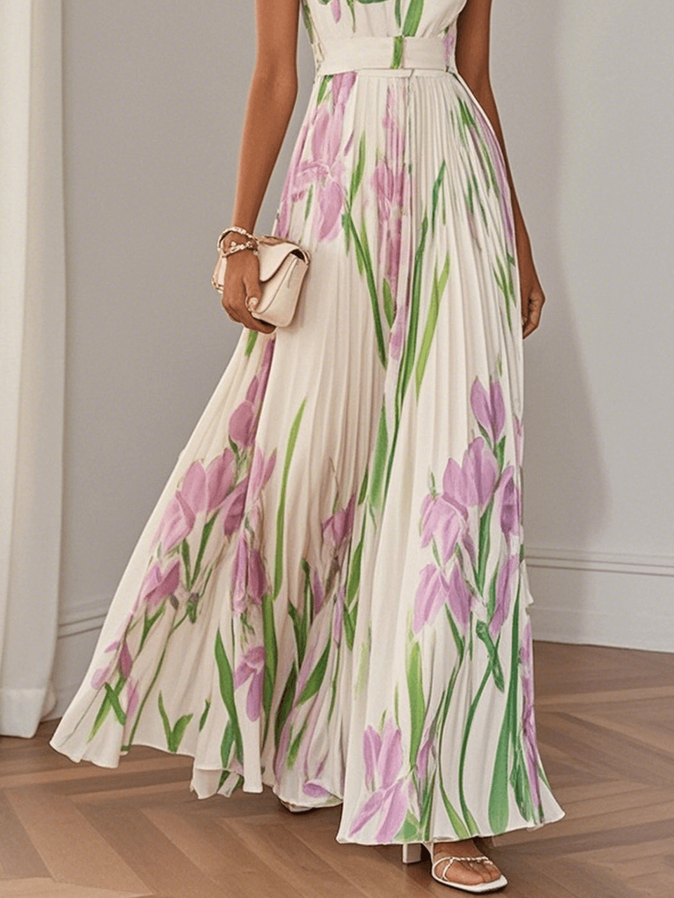 Ingrid – Florales Maxikleid – Bild 3