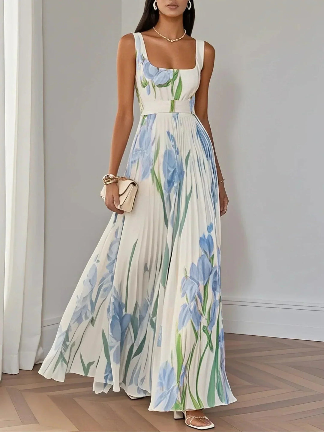 Ingrid – Florales Maxikleid – Bild 5