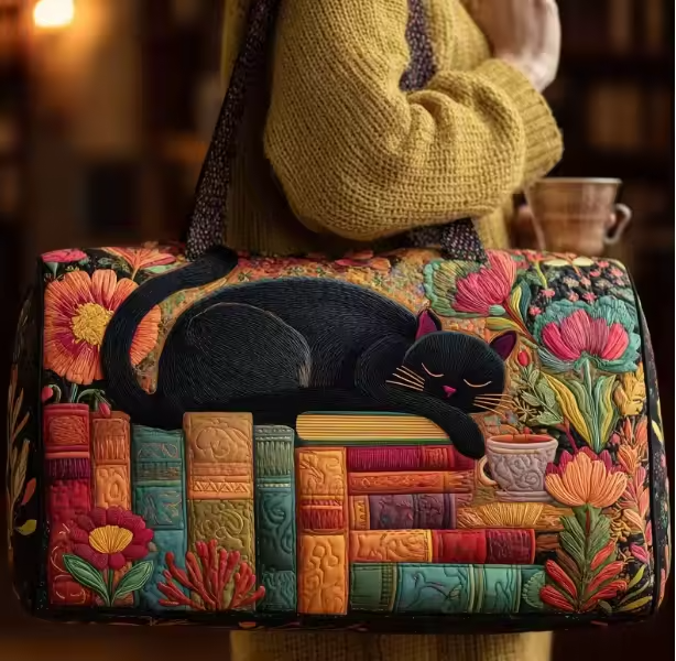 Joan | Weiche Reisetasche Handgemacht – Bild 1
