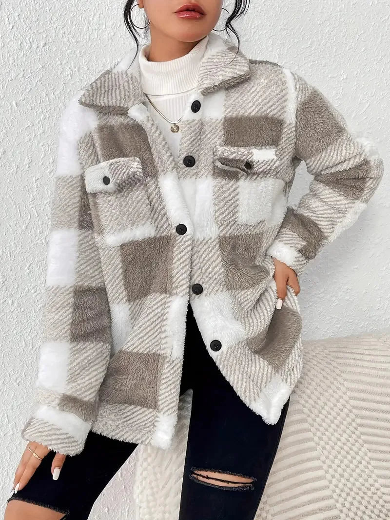 Frieda – Kuschelige Fleecejacke – Bild 2