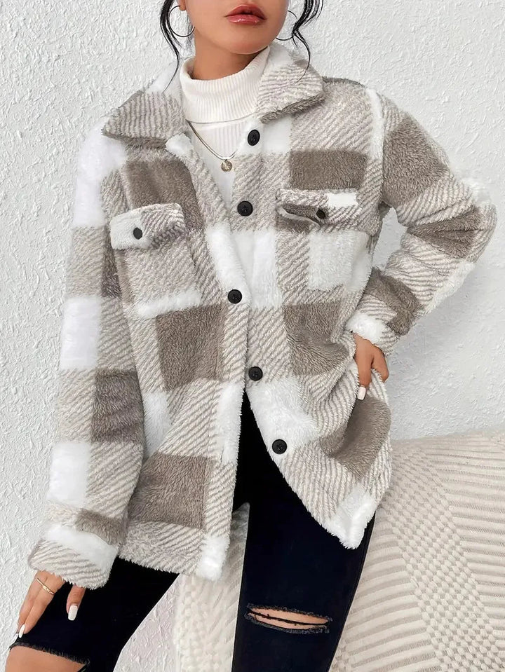 Frieda – Kuschelige Fleecejacke – Bild 2