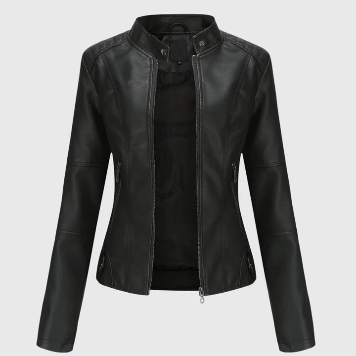 Helene – Jacke in Lederoptik – Bild 1