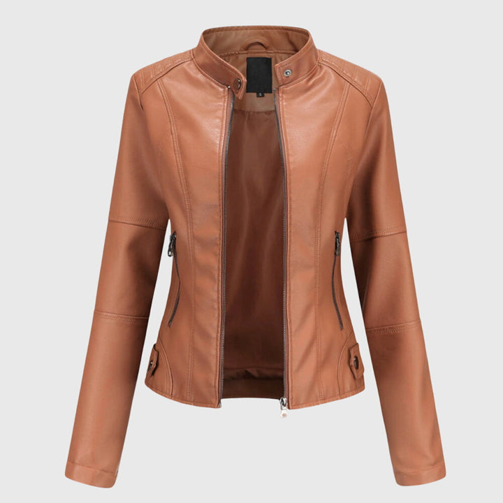 Helene – Jacke in Lederoptik – Bild 3