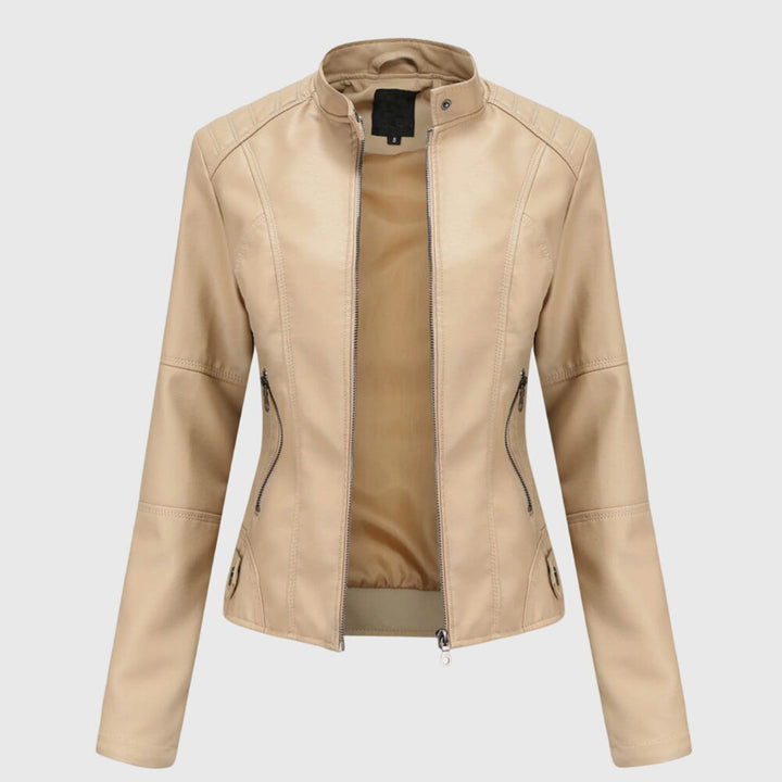 Helene – Jacke in Lederoptik – Bild 4
