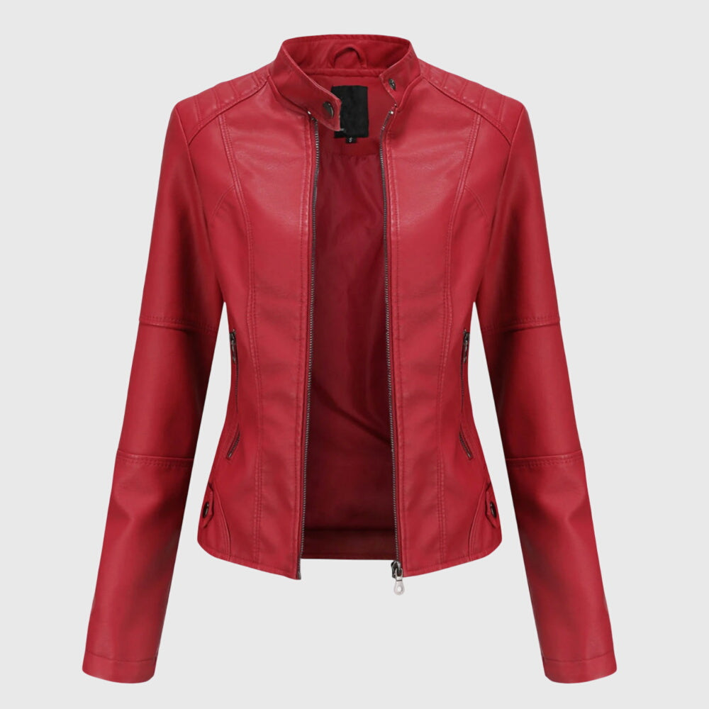 Helene – Jacke in Lederoptik – Bild 5