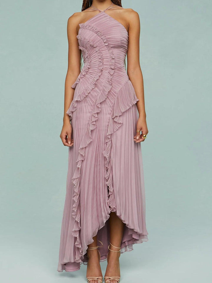 Juna – Langes Kleid mit Schlitz – Bild 1