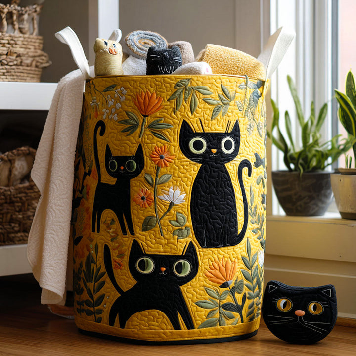 Katze | Handgemachter Wäschekorb – Bild 5