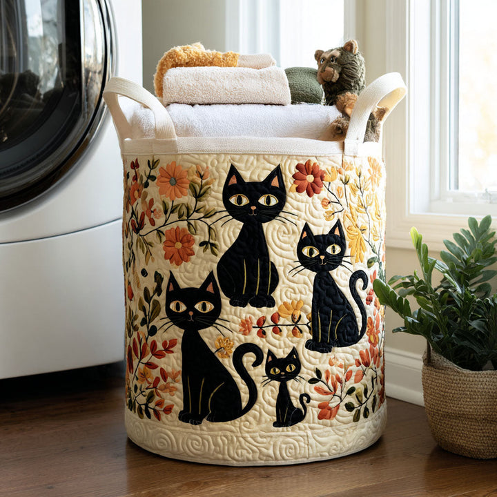 Katze | Handgemachter Wäschekorb – Bild 6