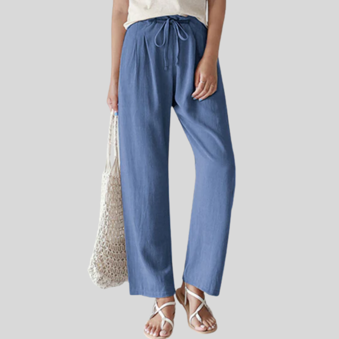 Greta – Relaxhose mit Kordel – Bild 1