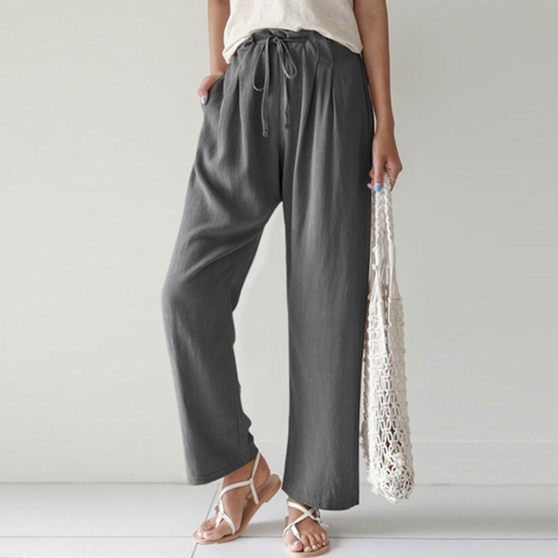 Greta – Relaxhose mit Kordel – Bild 6