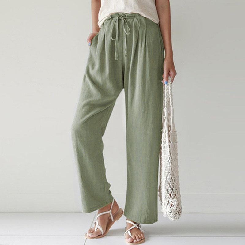 Greta – Relaxhose mit Kordel – Bild 8