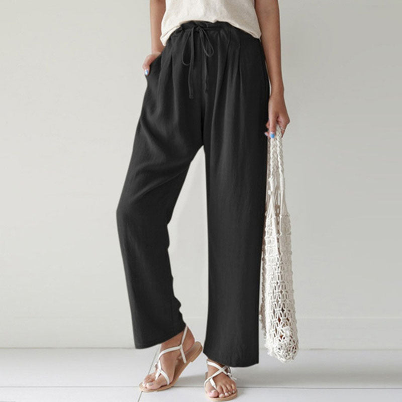Greta – Relaxhose mit Kordel – Bild 9