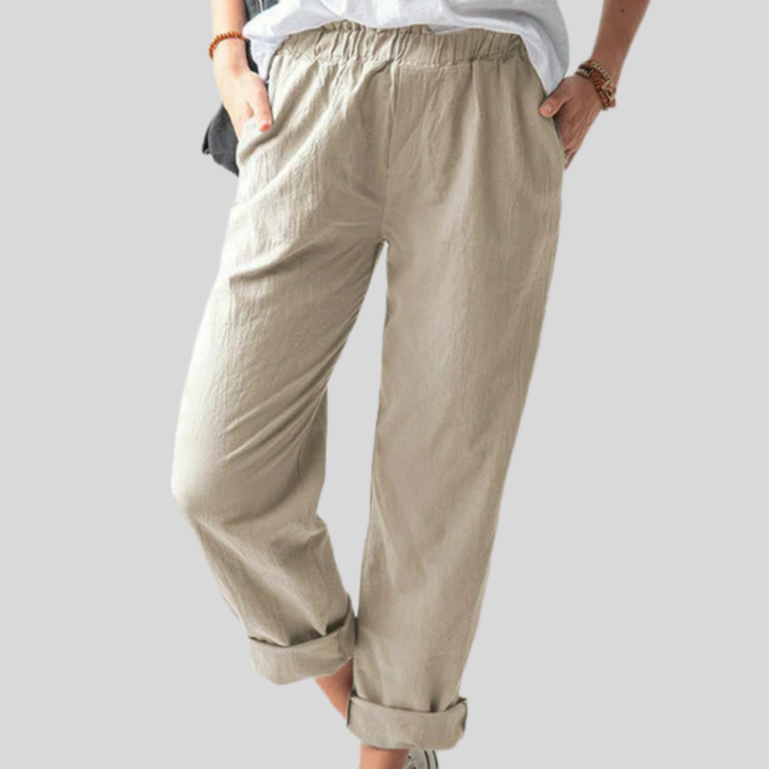 Ida – Hose mit weicher Struktur – Bild 1
