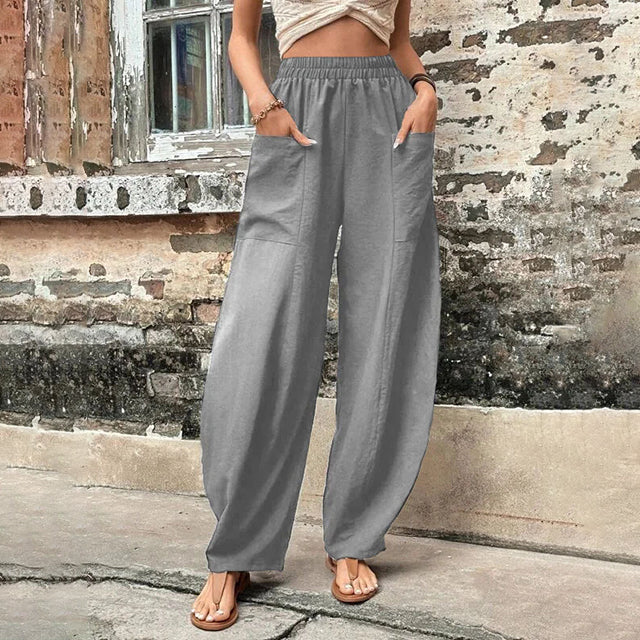 Alina – Fließende Stoffhose – Bild 2