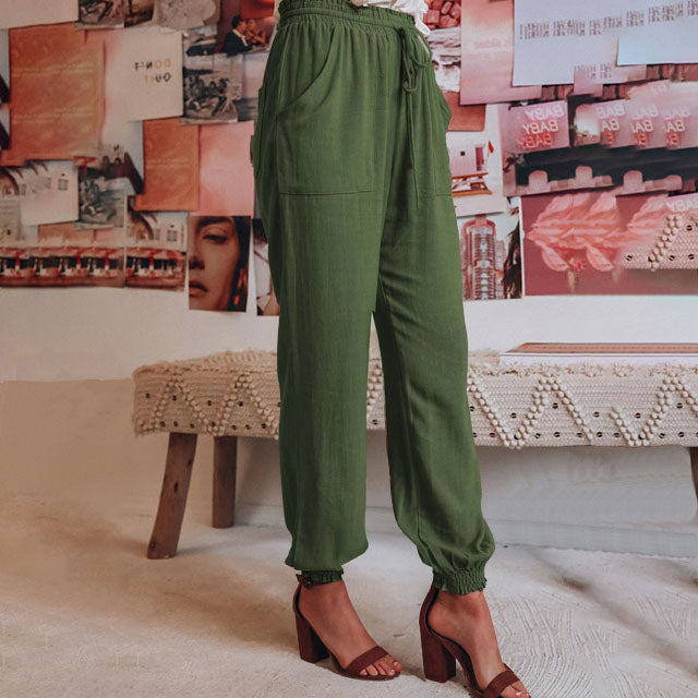 Josefine – Elegante Hose mit Kordel – Bild 15