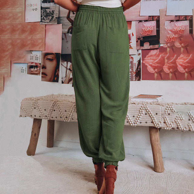 Josefine – Elegante Hose mit Kordel – Bild 16