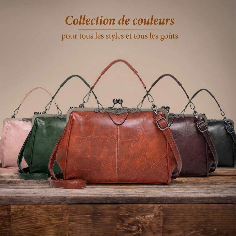 Antonia – Tasche im Vintage-Stil – Bild 2