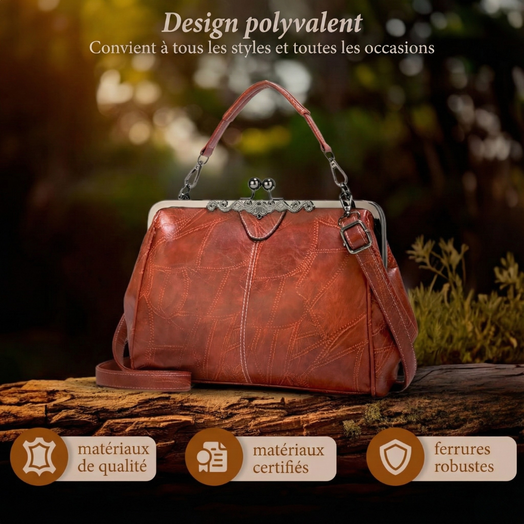 Antonia – Tasche im Vintage-Stil – Bild 3