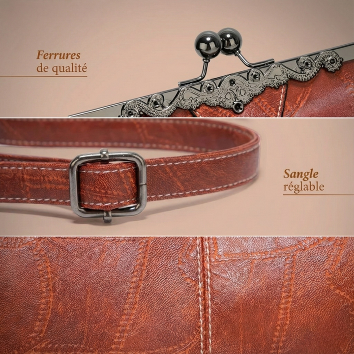 Antonia – Tasche im Vintage-Stil – Bild 5