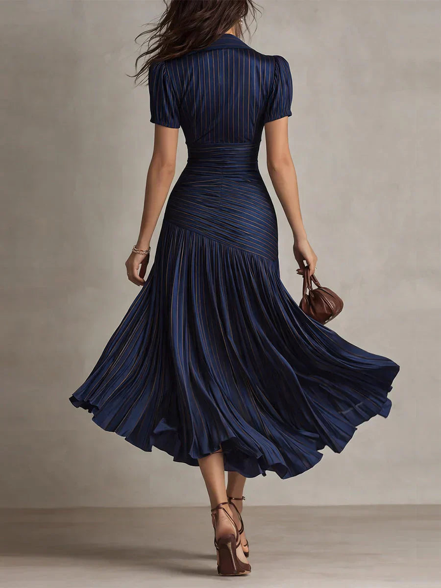 Lena – Elegantes Chiffon-Maxikleid – Bild 2