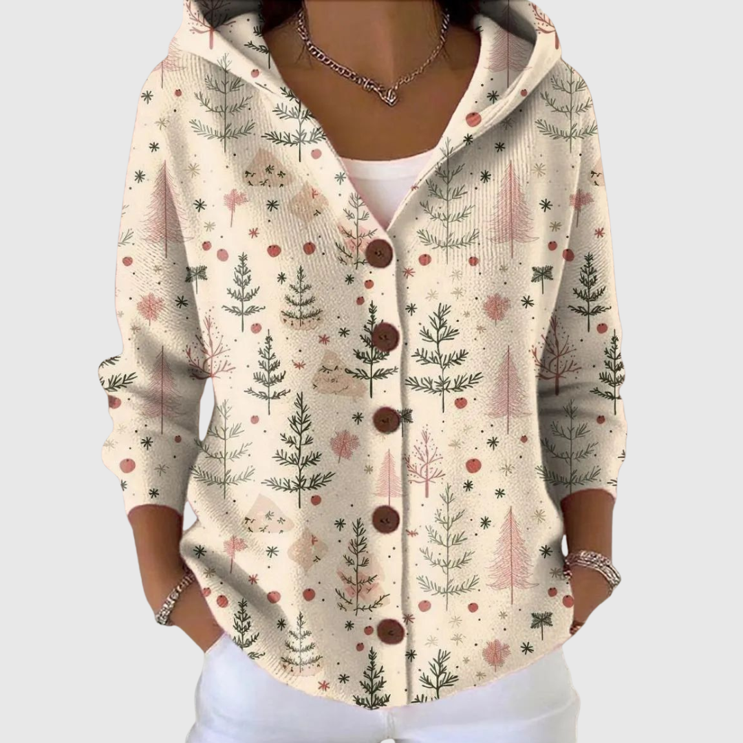 Luise – Gemütlicher Kapuzencardigan – Bild 1